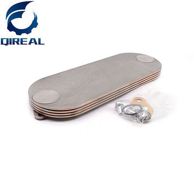 8973341000 8973341001 8-97334100-0 8970338020 For ZAX240 ZAX250-3 4HK1 Excavator Engine Spare Parts Oil Cooler Core 4P