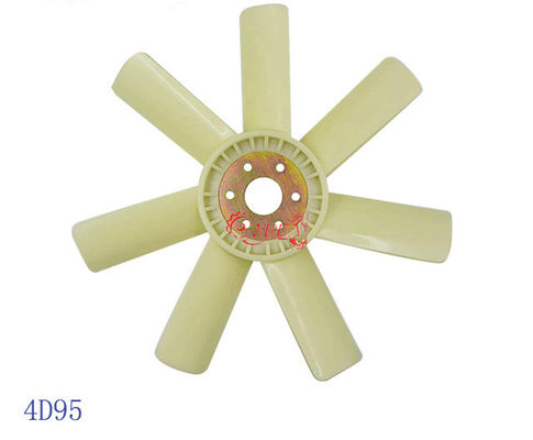 7 blade 6 holes Excavator PC60-5 fan for diesel engine 4D95 cooling Fan