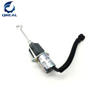 Excavator assembly 1752ES 24V stop solenoid valve SA-4014-24 flameout switch solenoid valve
