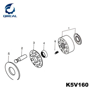 Excavator Spare Parts  K5V160  Hydraulic Main Pump Parts