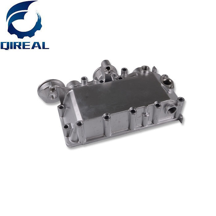 04254617 04506191 04283746 04292128 Excavator Engine Parts For EC240 EC290 Oil Cooler Front Cover