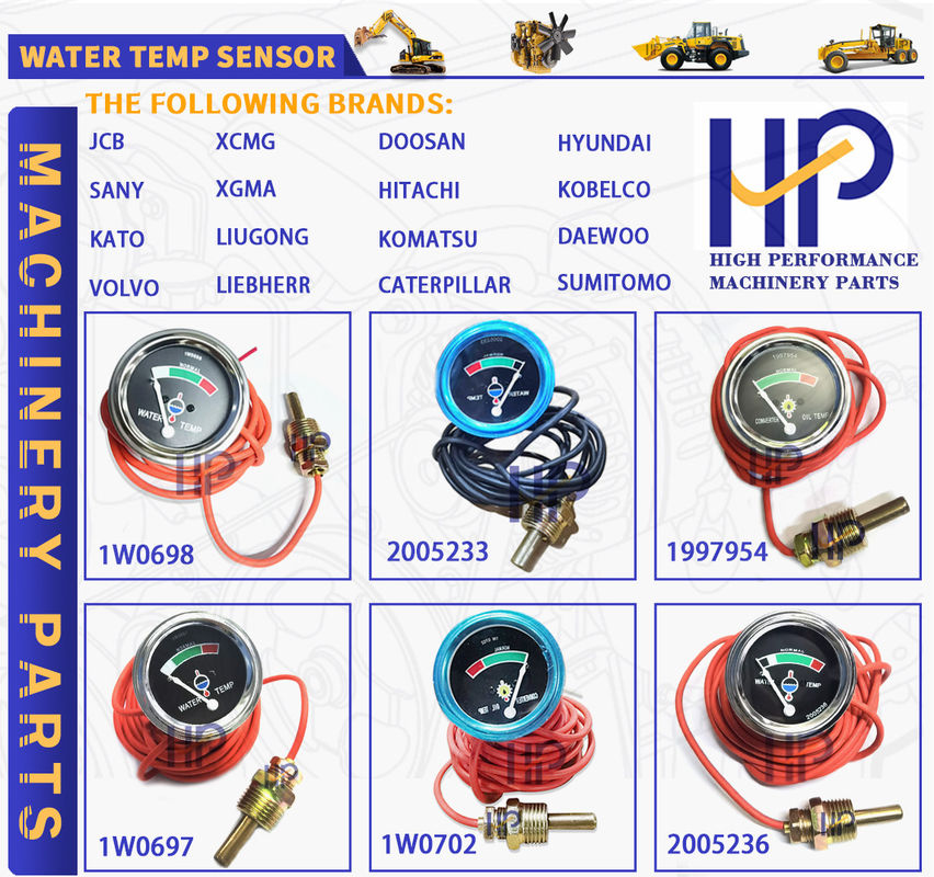 Temperature Indicator Oil Thermometer For D6D 1W0701 1W-0701