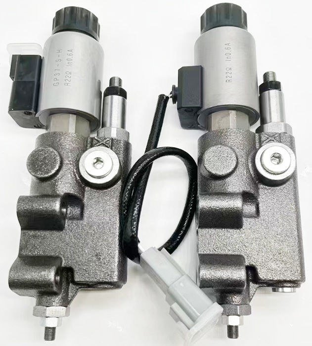 Fan Piston Pump Solenoid Valve 259-0907 for Excavator 330D 336D 345C