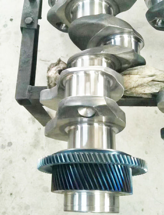 High Quality P11c K13c Engine Crankshaft for Excavators
