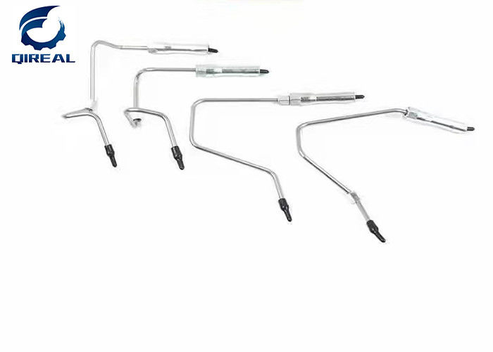 Excavator Engine Parts 4D31 High Pressure Fuel Pipes For Mitsubishi