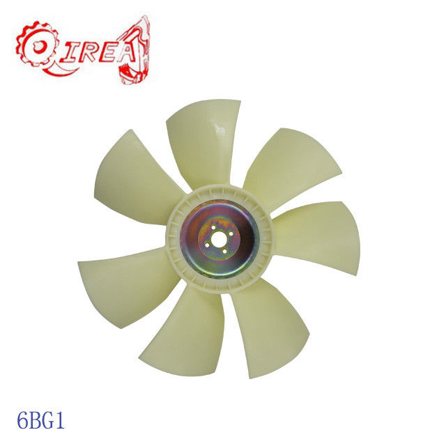 10 Blade Excavators Spare Parts Fan 4 Holes 129953-44710 For Engine 4TNV94 4TNV94L
