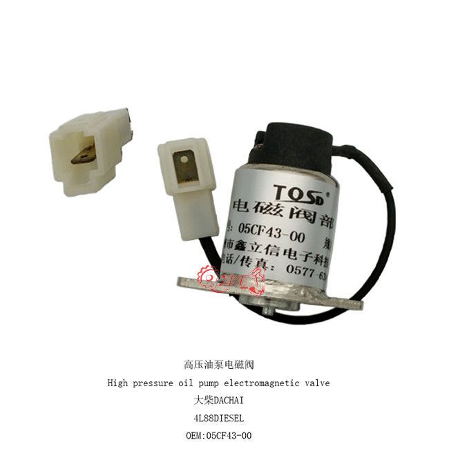DACHAI  4L88DIESEL high pressure oil pump electrica valve for 5CF43-00
