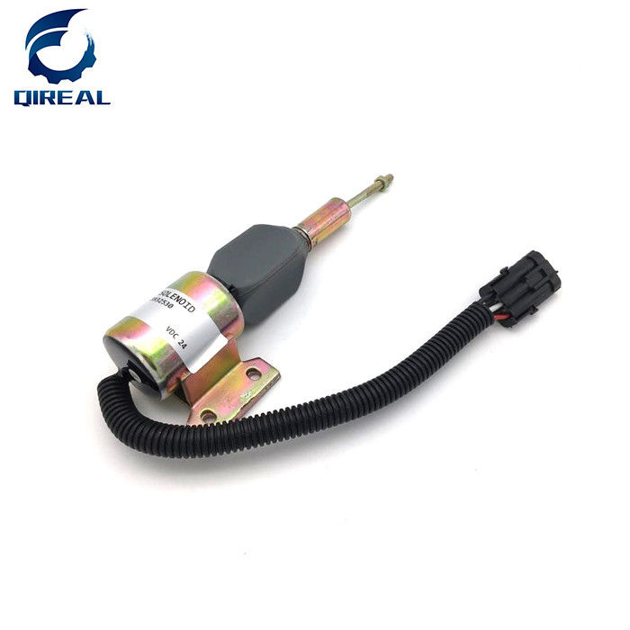 Excavator Spare Parts 6BT 24V Shut Off Stop Solenoid Valve 3932530