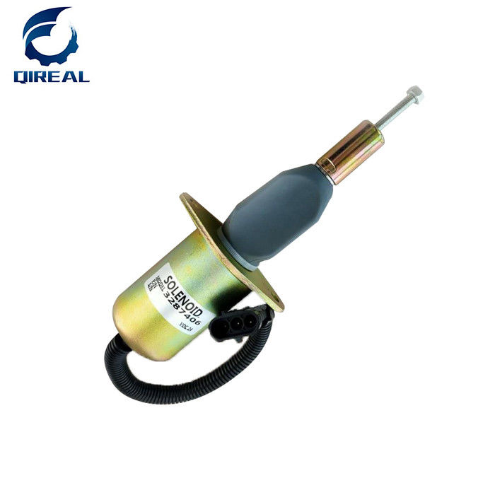 Excavator Spare Parts 6BT 24V Shut Off Stop Solenoid Valve 3932530
