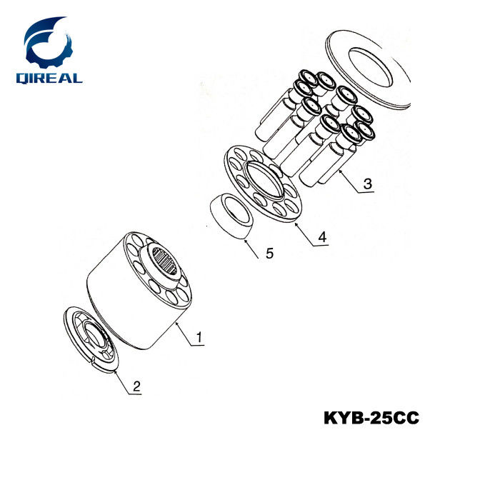 AP2D36 Hydraulic Pump For SK60-5 Kobelco Excavator