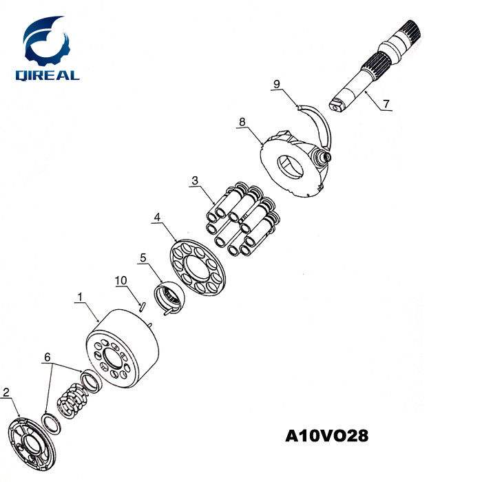 VRD63 Hydraulic Piston Pump Repair Parts Kit for E120B