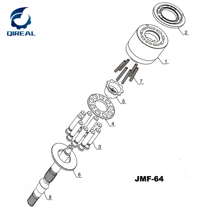 Swing Motor Spare Parts Jmf29 Jmf33 Jmf36 Jmf43 Jmf47 Jmf53 Jmf64 Jmf80 Jmf151
