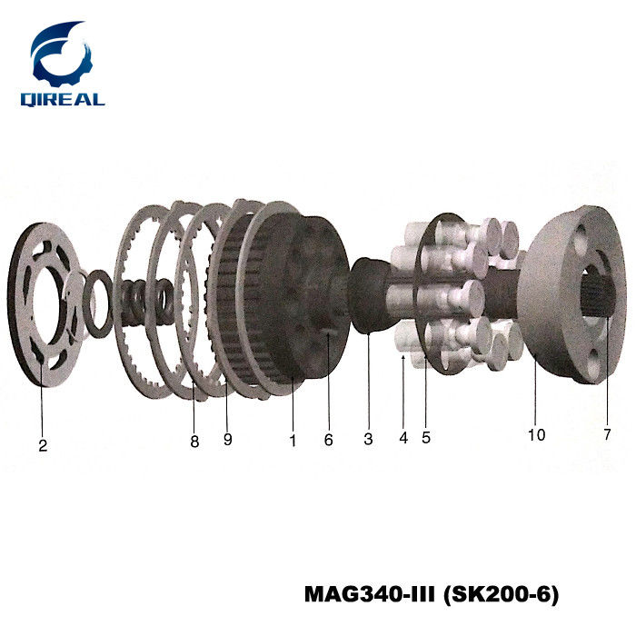 MAG150 MAG170 MAG340-I MAG190II Travel Motor Excavator Parts